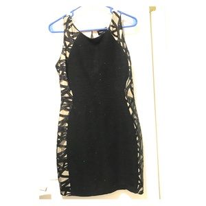 Black Mini with Sequin Detail